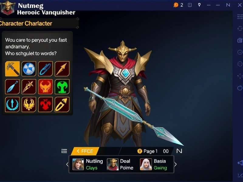 Nutmeg Heroic Vanquisher gameplay screenshot
